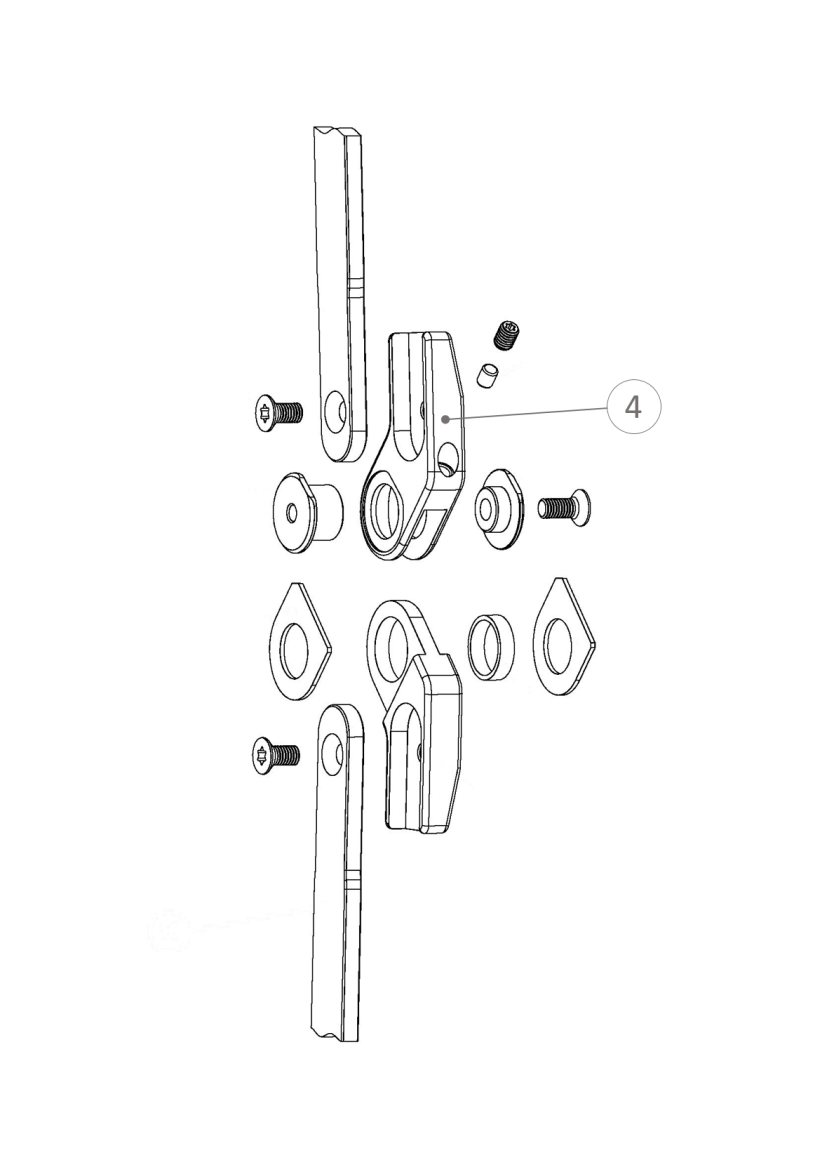Gelenkoberteil für das Mono Kniegelenk (4)