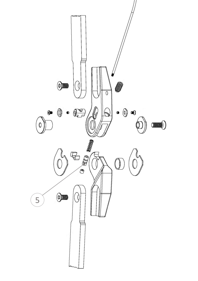 Federhülse für das Mono Lock Kniegelenk (5)
