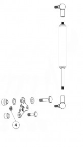 Mono Lock Support - Sechskantmutter (4)