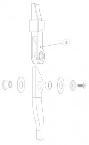 Gelenkoberteil für das Block Knie-/ Knöchelgelenk (4)