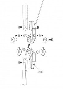 Gelenkunterteil für das Mono Lock Kniegelenk (10)